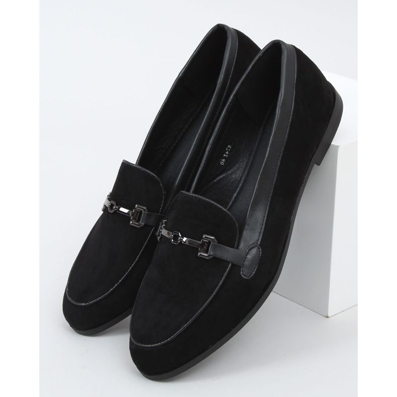 Sorte kvinders loafers 8742 Sort 1