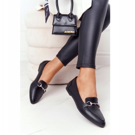 Dame Loafers Sergio Leone MK711 Sort 2