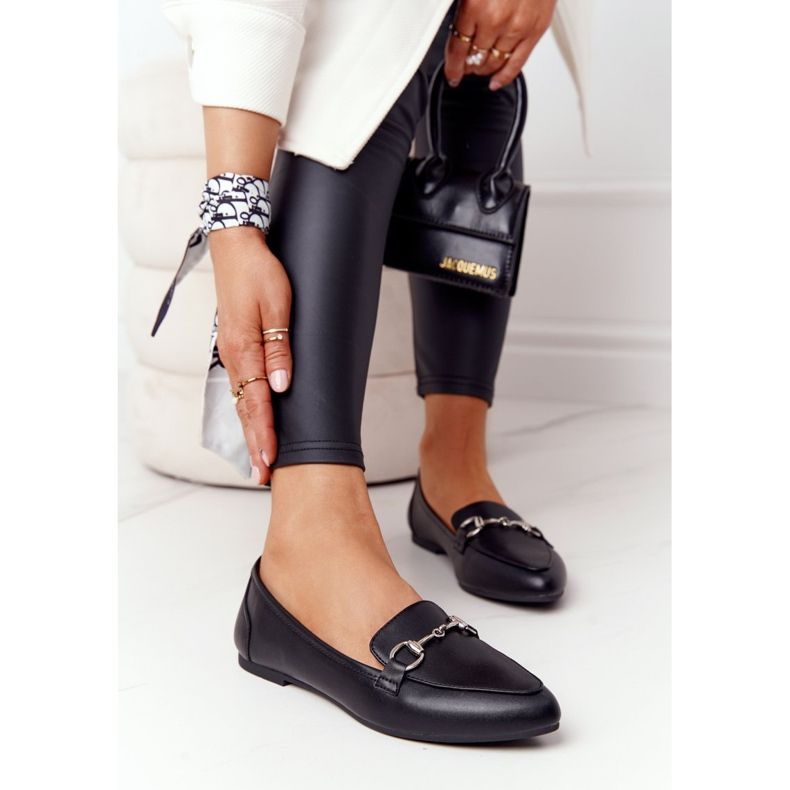 Dame Loafers Sergio Leone MK711 Sort 1