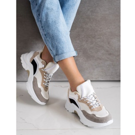 SHELOVET Moderigtige farverige sneakers flerfarvet 1