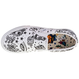 Vans Classic Slip-On U VN0A4BV31IU Sko hvid sort 2