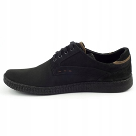 KOMODO Casual herresko 848 sort brun 2
