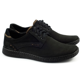 KOMODO Casual herresko 848 sort brun 3