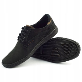 KOMODO Casual herresko 848 sort brun 4