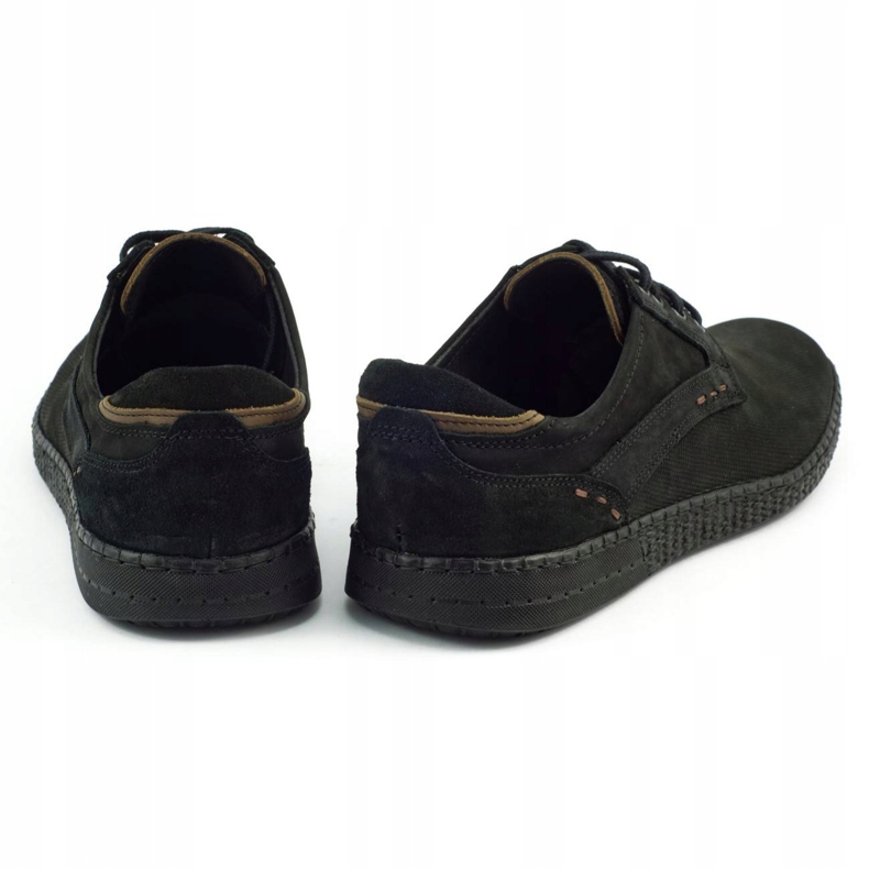 KOMODO Casual herresko 848 sort brun 5