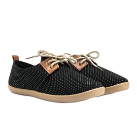 Sort Dalia polka dot sneakers 1