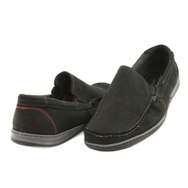 Mario Pala Mænds loafers 763 sort ruskind 3