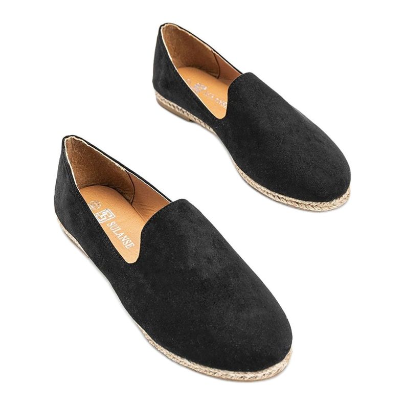 Sorte Kathryn loafers til kvinder 2