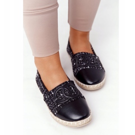 EVE Elegante kvinders sorte Espadrilles Be My Love beige 1