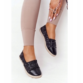 EVE Elegante kvinders sorte Espadrilles Be My Love beige 2