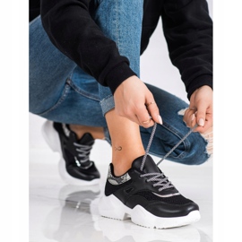 SHELOVET Sort Snake Print Sneakers 2