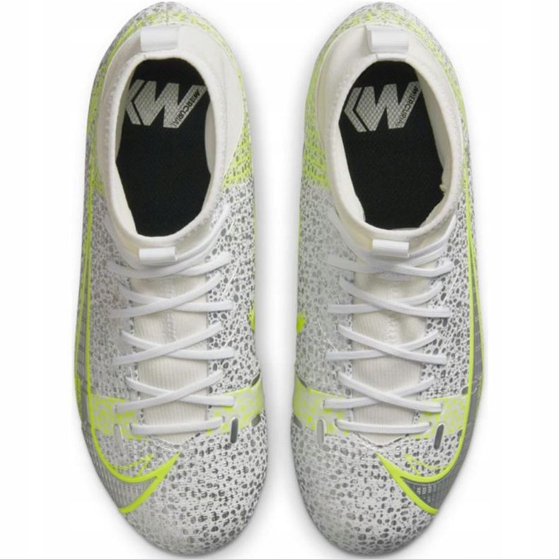 Nike Mercurial Superfly 8 Academy FG / MG Junior CV1127 107 fodboldsko sølv 1