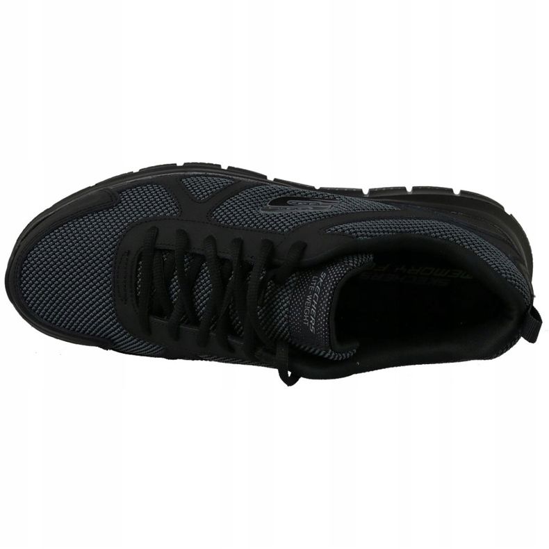 Skechers Track M 52630-BBK Sko sort 2