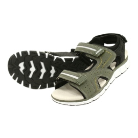American Club Sports Sports Boys Leather Insert ES33/21 Khaki grøn 3