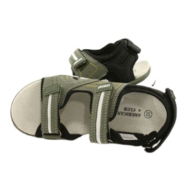 American Club Sports Sports Boys Leather Insert ES33/21 Khaki grøn 4