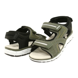 American Club Sports Sports Boys Leather Insert ES33/21 Khaki grøn 2