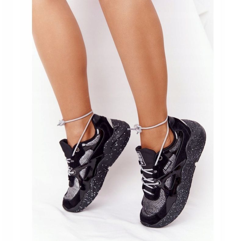 Dame sportssko Memory Foam Big Star HH274325 Sort 2