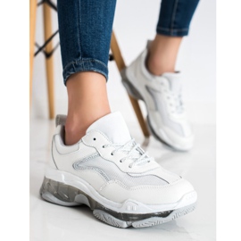Goodin Læder sneakers hvid 2