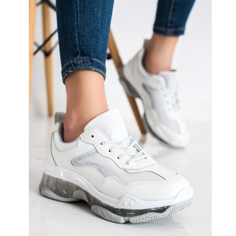 Goodin Læder sneakers hvid 2