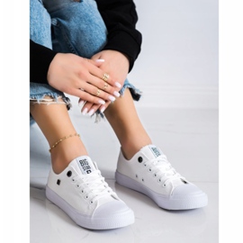 Kvinder Sneakers Big Star AA274010 hvid 2