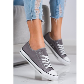 Seastar Skoletid Sneakers grå 1