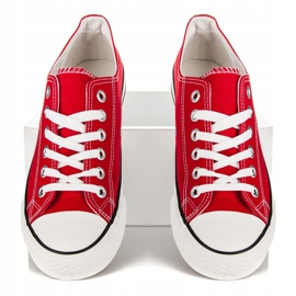 Seastar Skoletid Sneakers rød 2