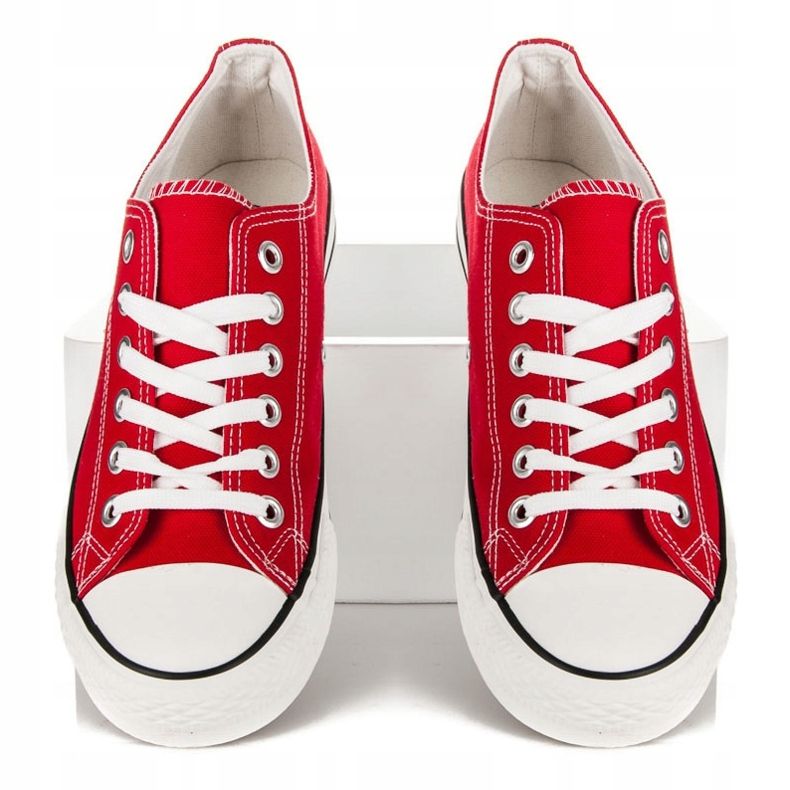 Seastar Skoletid Sneakers rød 2
