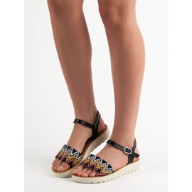 SHELOVET Casual sandaler sort 2