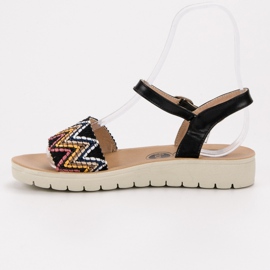 SHELOVET Casual sandaler sort 1