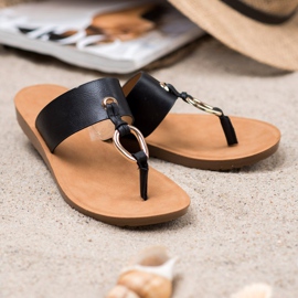 Stilfulde VINCEZA flip-flops sort 1