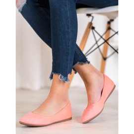 Seastar Neon ballerinaer lyserød 2