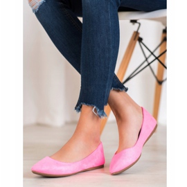 Seastar Neon ballerinaer lyserød 2