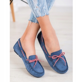 Casual VINCEZA loafers blå 1