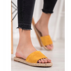 Renda Let Espadrilles gul 2