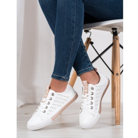 Bella Paris Sneakers Med Eco Leather Nice hvid 2