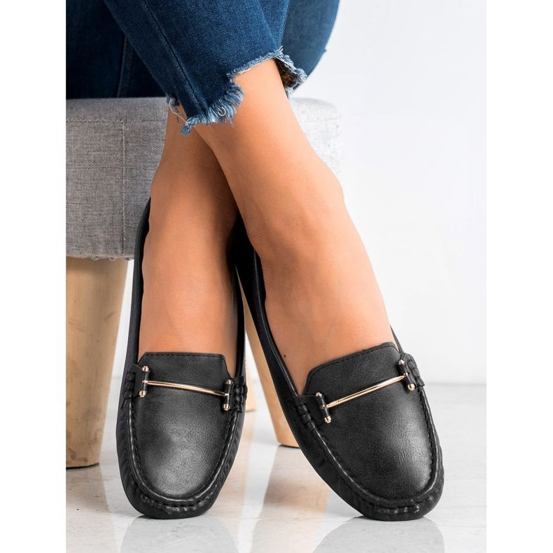 Clowse Komfortable loafers sort 1