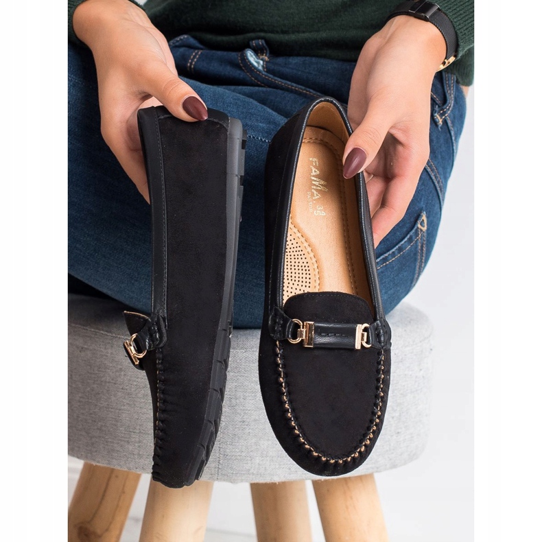 Fama Ruskind loafers sort 2
