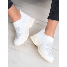 MCKEYLOR Slip On Sko hvid 2
