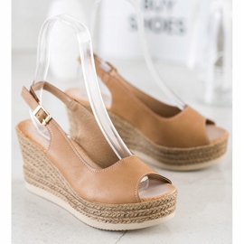 Sabatina Lette kile sandaler brun 1