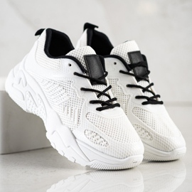 SHELOVET Spring hvide sneakers 1