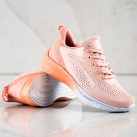 Bona Åbne sneakers til foråret orange lyserød 1