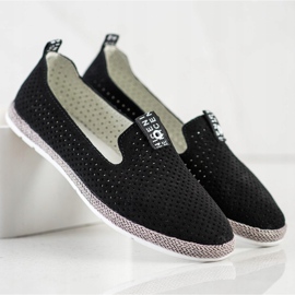 Filippo Casual læder slipons sort 1