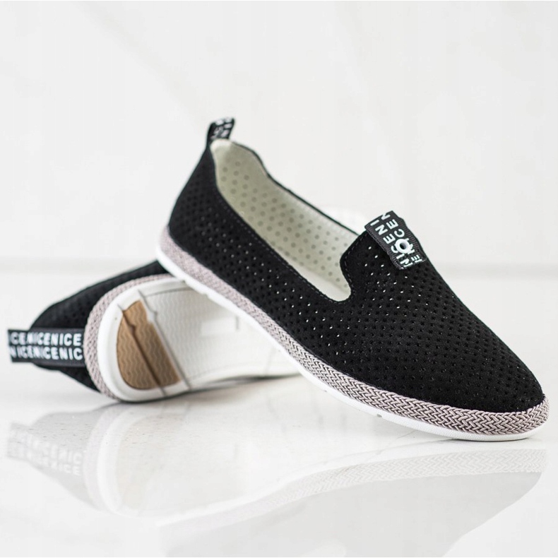 Filippo Casual læder slipons sort 2