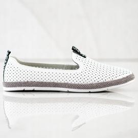Filippo Casual læder slipons hvid 2