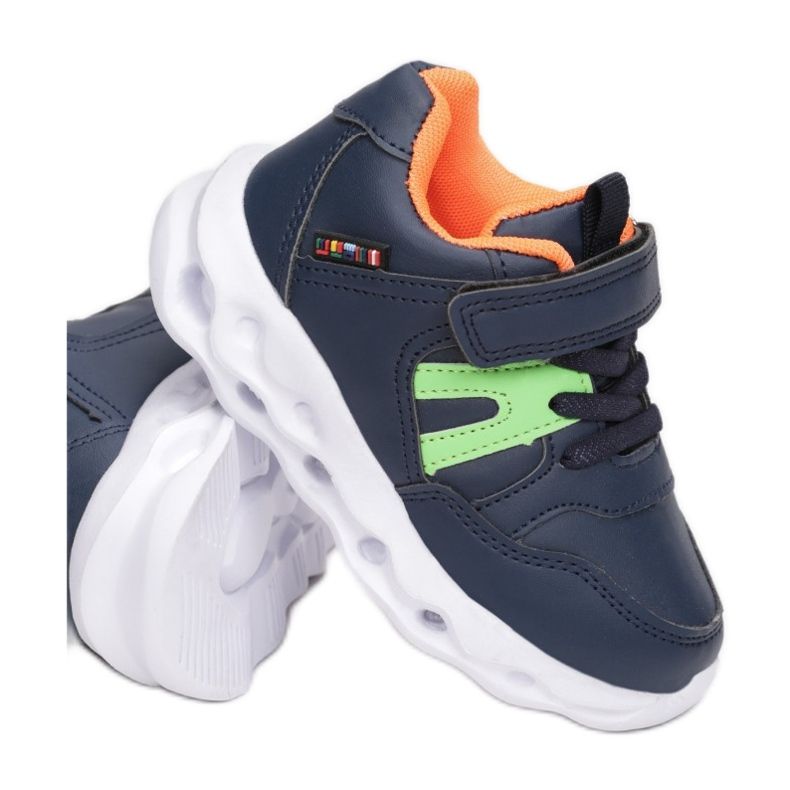 Vices 3XC8176S-179-navy / orange marineblå flerfarvet 1