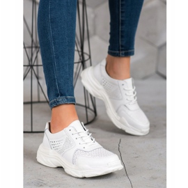 Filippo Klassiske læder sneakers hvid 1