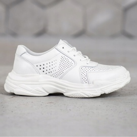 Filippo Klassiske læder sneakers hvid 2