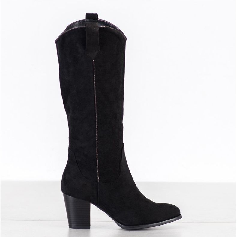 Seastar Elegante cowboystøvler sort 1