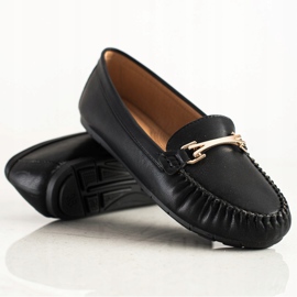 Fama Klassiske sorte loafers 1