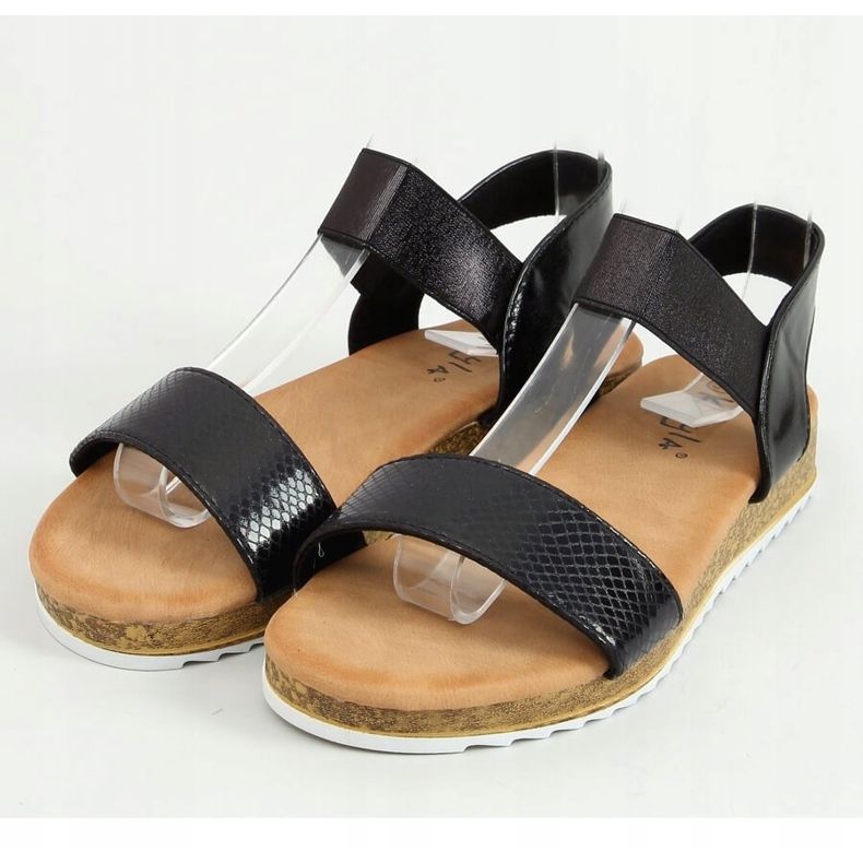 Sorte sandaler til kvinder 38853 Sort 1